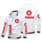 Men's Yamaha logo print motorcycle jacket casual trendy custom racing team clothes oversized jacket sportswear men clothing coat